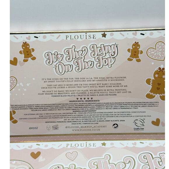 P. Louise Its the Icing On the Top Powder Blush Palette BNIB - Picture 4 of 5